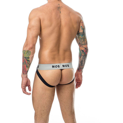 MOB JOCK CLASICO STRIPE BLANCO TALLA S