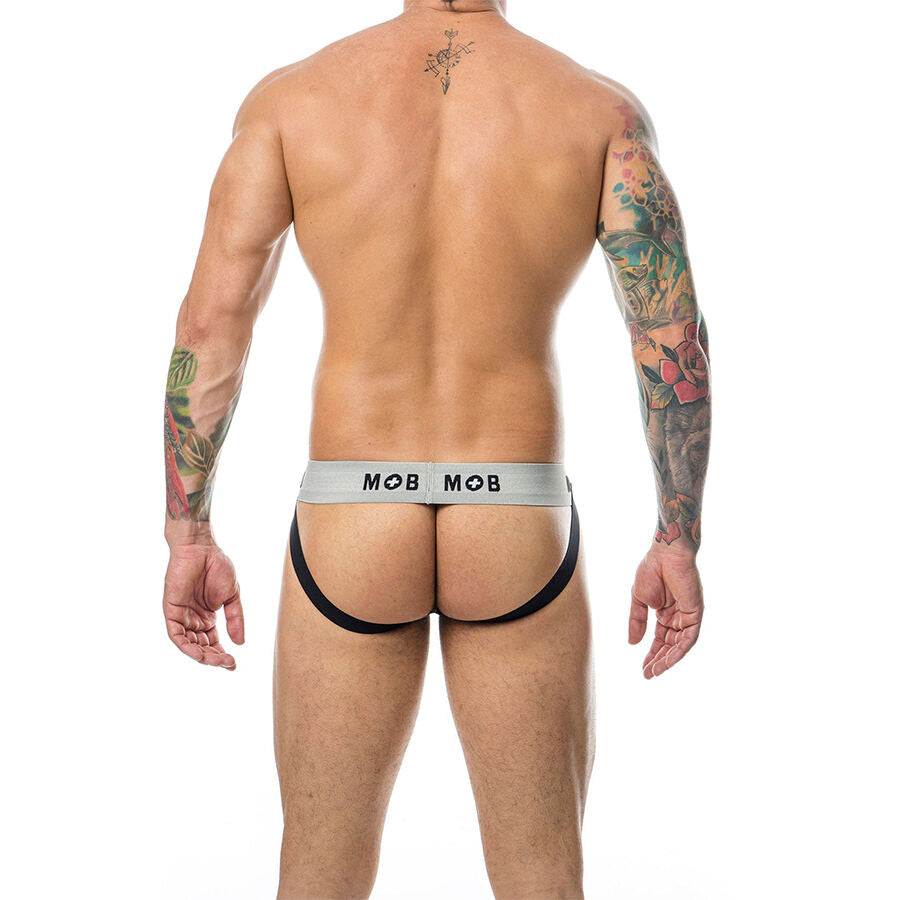 MOB JOCK CLASICO STRIPE BLANCO TALLA S