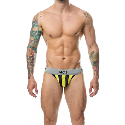MOB JOCK CLASICO STRIPE AMARILLO TALLA S