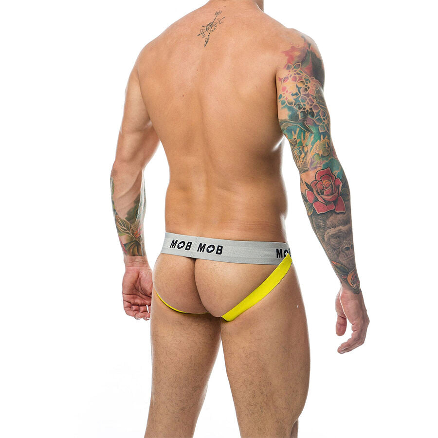 MOB JOCK CLASICO STRIPE AMARILLO TALLA S