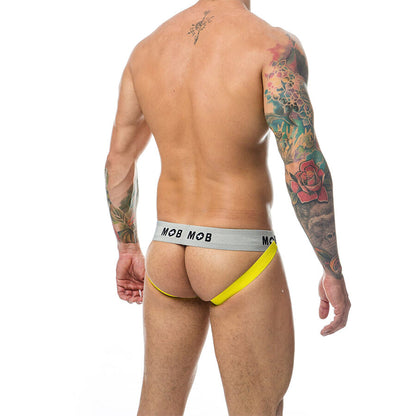 MOB JOCK CLASICO STRIPE AMARILLO TALLA S