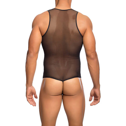 MOB BODYSHEER TRANSPARTE NEGRO TALLA S M