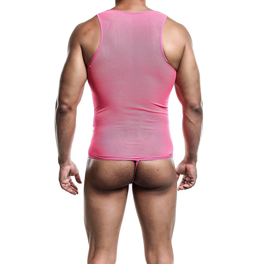 MOB BODYSHEER TRANSPARTE ROSA TALLA S M