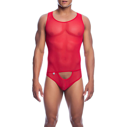 MOB BODYSHEER TRANSPARTE ROJO TALLA S M