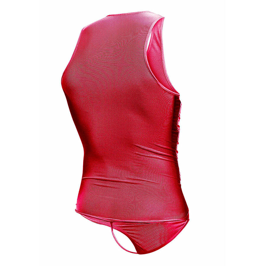 MOB BODYSHEER TRANSPARTE ROJO TALLA S M