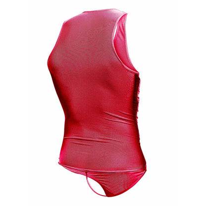 MOB BODYSHEER TRANSPARTE ROJO TALLA S M