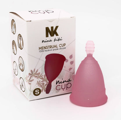 NINA KIKi COPO MENSTRUAL ROSA TAMANHO S 6 1 GRTIS