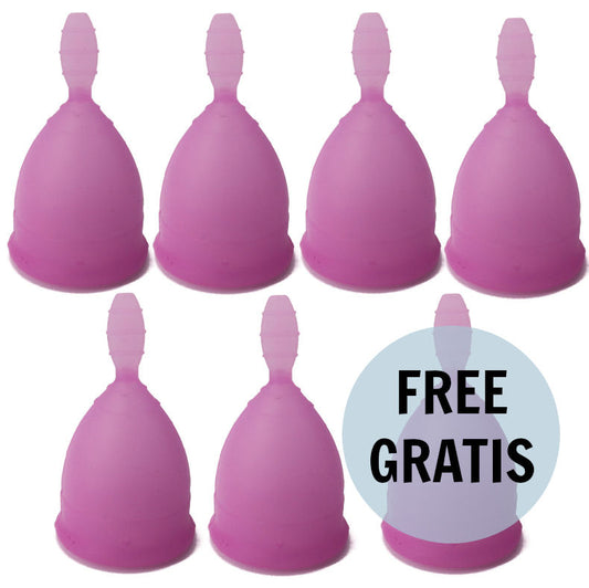 NINA KIKi COPO MENSTRUAL ROXO TAMANHO L 6 1 GRTIS