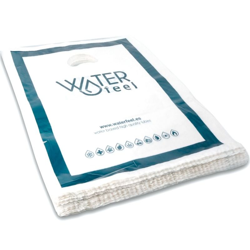 WATERFEEL 100 SACOS PLaSTICOS GRANDES 40 X 50 CM