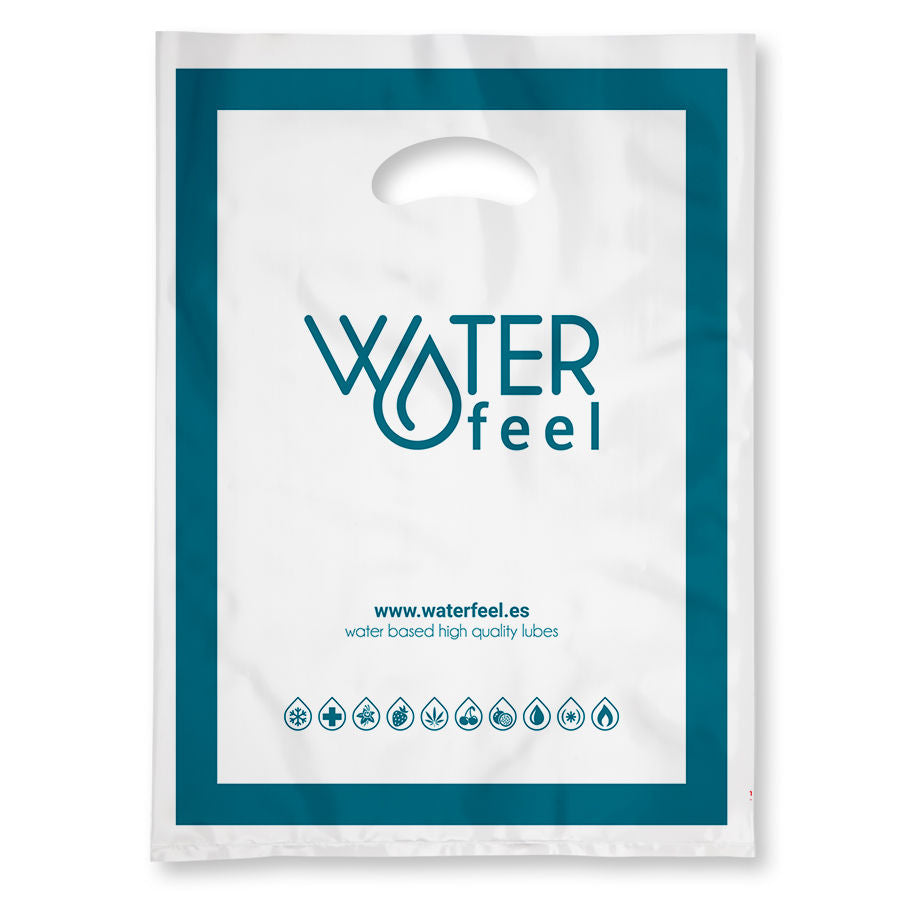 WATERFEEL 100 SACOS PLaSTICOS GRANDES 40 X 50 CM