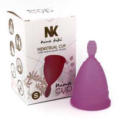 NINA KIKi COPO MENSTRUAL ROXO TAMANHO S 6 1 GRTIS