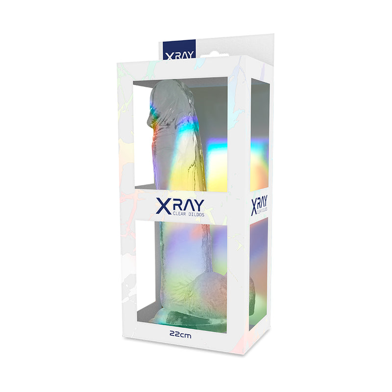 X RAY ARNeS DILDO COM BOLAS 22 CM O 46 CM