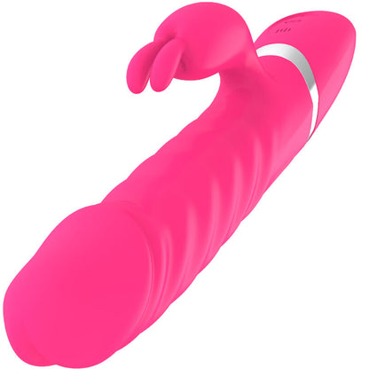 ARMONY VIBRADOR VIBRADOR DE COELHO FuCSIA DESAGRADVEL