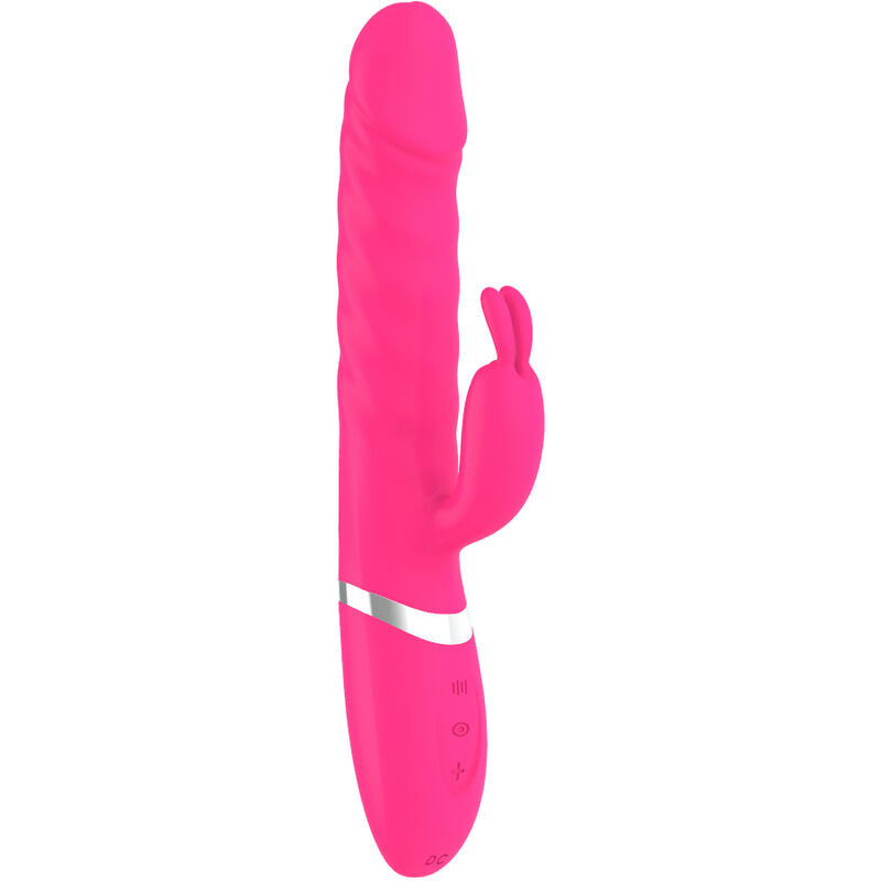 ARMONY VIBRADOR VIBRADOR DE COELHO FuCSIA DESAGRADVEL