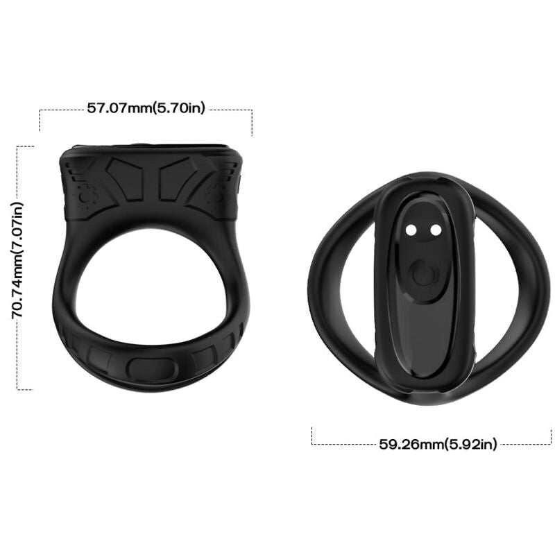 ARMONY VIBRADOR DE ANEL E MULTPOSIyaO PRETO