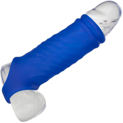 CALEXOTICS ADMIRAL WAVE PENIS COVER LiQUIDO SILICONE AZUL