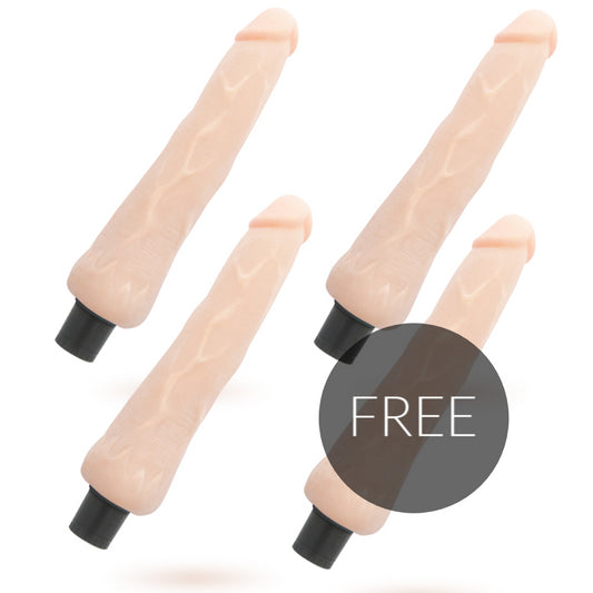 LOVECLONE VIBRADOR AUTO LUBRIFICANTE RAGNAR 245 CM O 35 CM 3 1 GRTIS