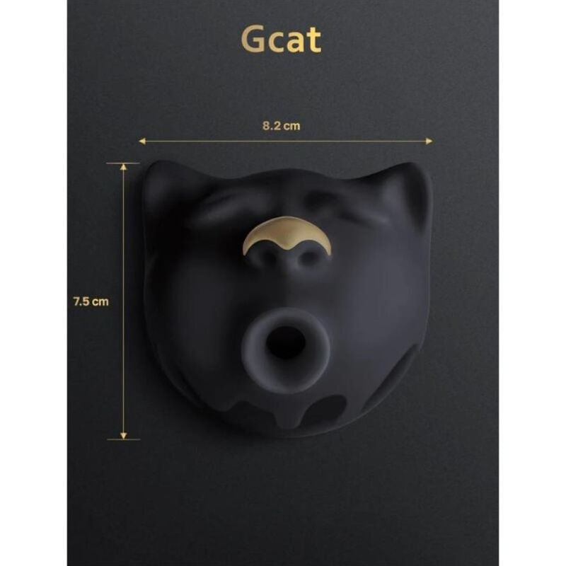 G VIBE GCAT MYSTIC ONDAS ESTIMULANTES DO CLIToRIS PRETO