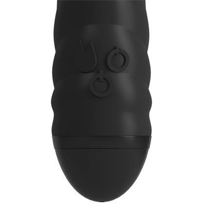 ADRIEN LASTIC VIBRADOR TWISTER E ROTADOR MASSAGER COELHO PRETO