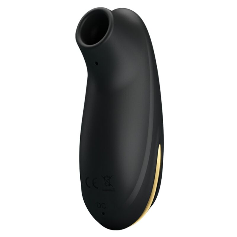 PRETTY LOVE ONDAS ESTIMULANTES MASSAGEADOR RECARREGaVEL DE LUXO PRETO