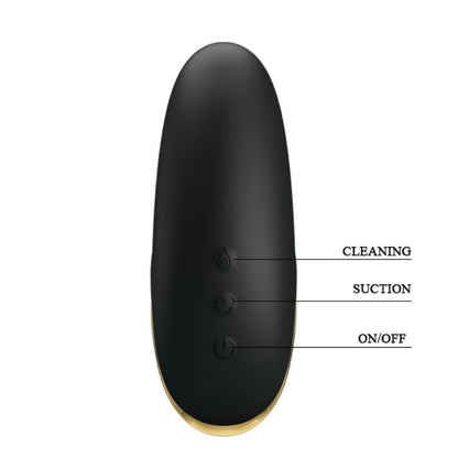 PRETTY LOVE ONDAS ESTIMULANTES MASSAGEADOR RECARREGaVEL DE LUXO PRETO