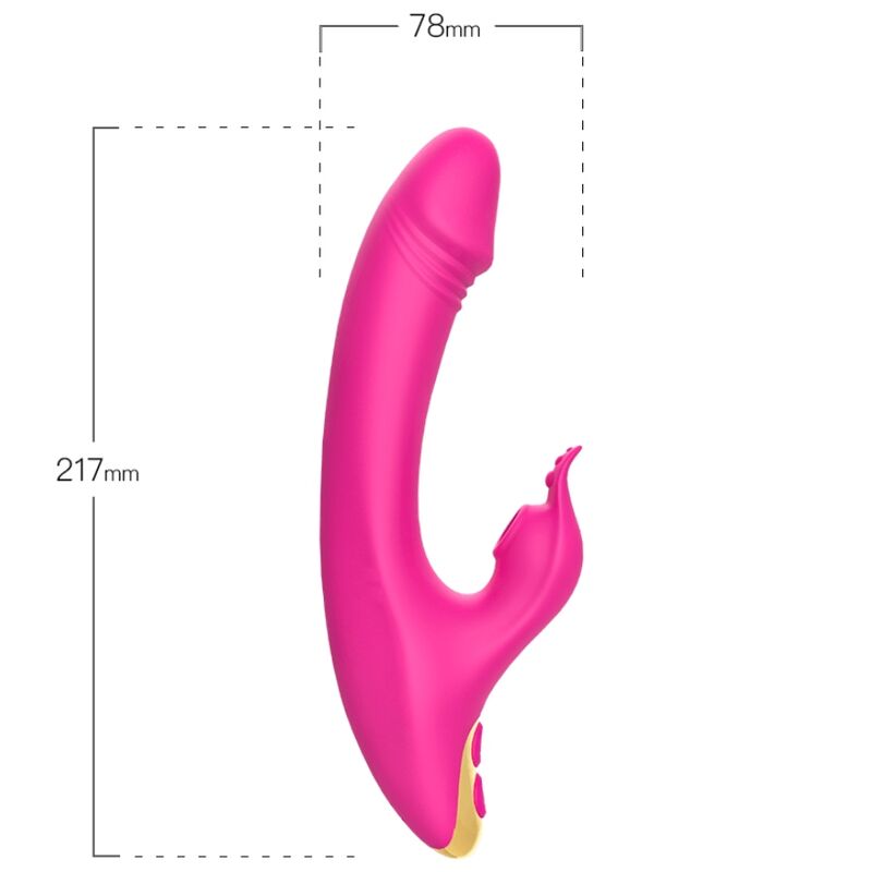 ARMONY AMANT CLITORIS G SPOT ESTIMULANTE ONDAS FuCSIA
