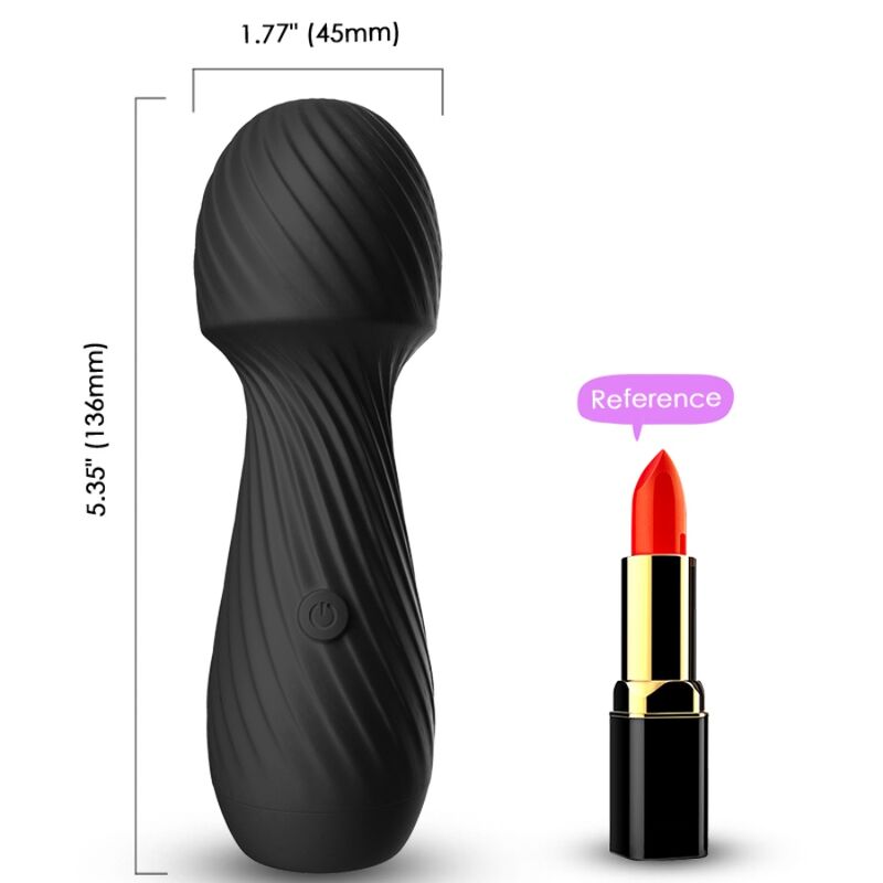 ARMONY DAZZLE MASSAGER E VIBRADOR PEQUENO PRETO