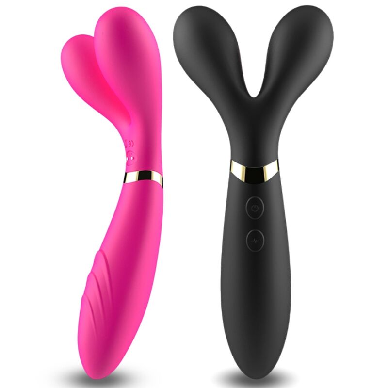 ARMONY MASSAGER Y WAND E VIBRADOR CABEyA DUPLA FuCSIA