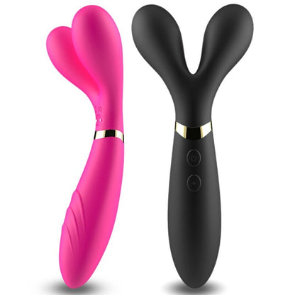 ARMONY MASSAGER Y WAND E VIBRADOR CABEyA DUPLA FuCSIA