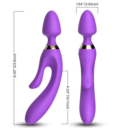 ARMONY MASSAGER E VIBRADOR COELHO ROXO