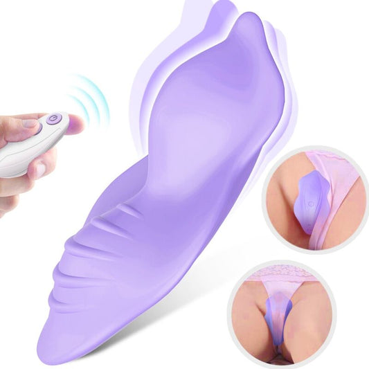 ARMONY WHISPER WEARABLE CALyAS VIBRADOR DE CONTROLE REMOTO ROXO