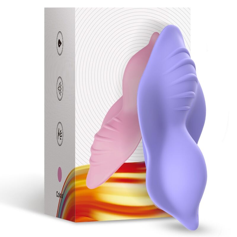 ARMONY WHISPER WEARABLE CALyAS VIBRADOR DE CONTROLE REMOTO ROXO