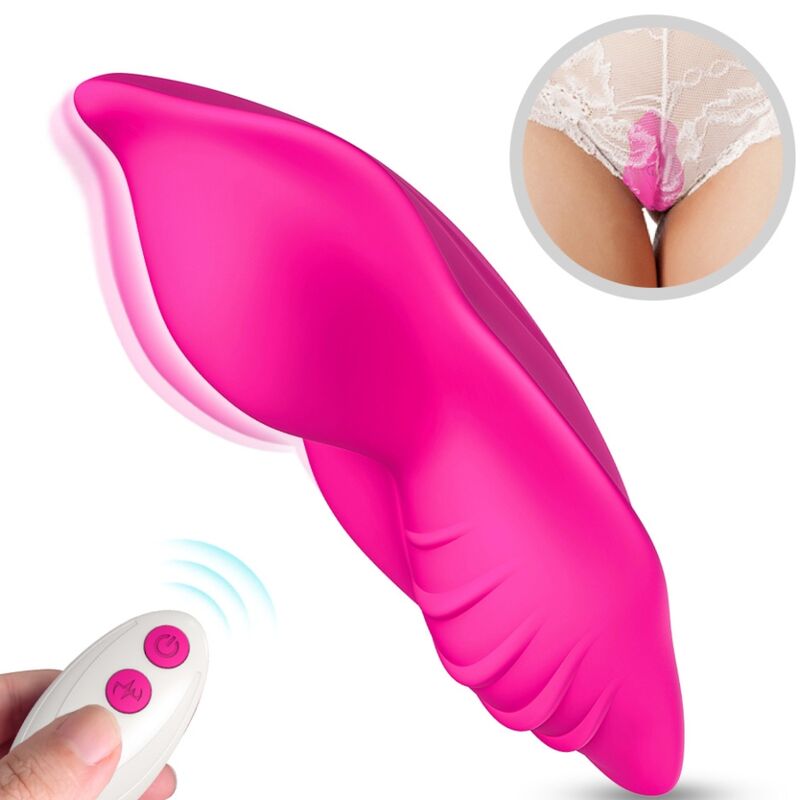 ARMONY WHISPER WEARABLE CALyAS VIBRADOR DE CONTROLE REMOTO FuCSIA