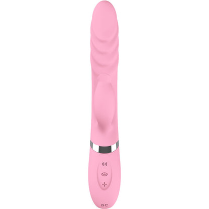 ARMONY VIBRADOR E THRUSTING COM LiNGUA DE EFEITO DE CALOR ROSA