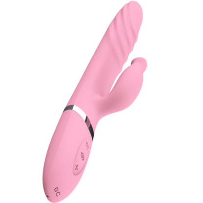 ARMONY VIBRADOR E THRUSTING COM LiNGUA DE EFEITO DE CALOR ROSA