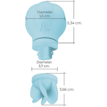 ADRIEN LASTIC ESTIMULADOR DE CLIToRIS CARESS AZUL