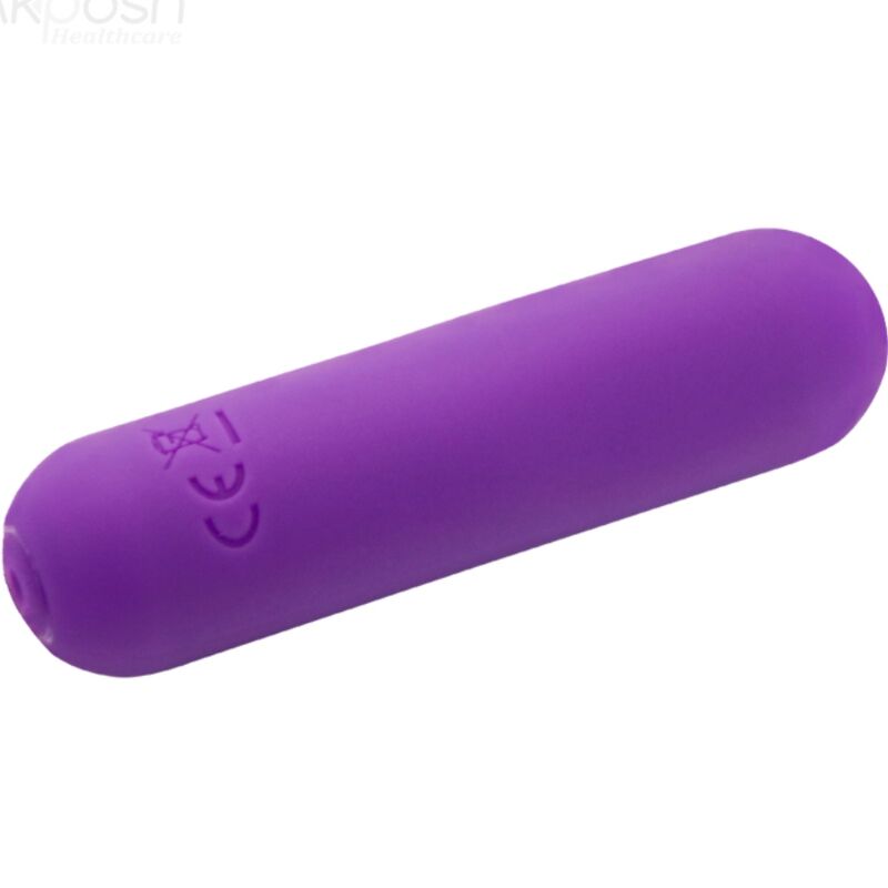ARMONY SPLASH HAHA VIBRADOR BALA SILICONE 10 VIBRAyoES 75 X 19 CM ROXO