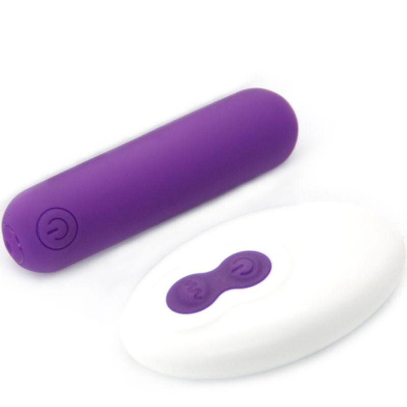 ARMONY SPLASH JOLINE VIBRADOR BALA SILICONE CONTROLE REMOTO 10 VIBRAyoES 65 X 15 CM ROXO