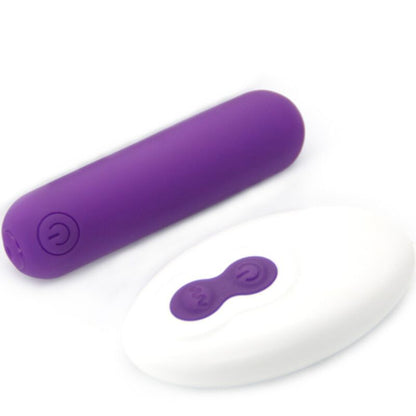 ARMONY SPLASH JOLINE VIBRADOR BALA SILICONE CONTROLE REMOTO 10 VIBRAyoES 65 X 15 CM ROXO
