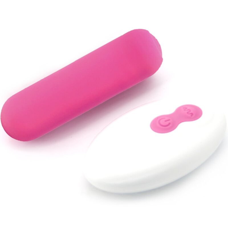 ARMONY SPLASH JOIE VIBRADOR BULLET SILICONE CONTROLE REMOTO 10 VIBRAyoES 75 X 19 CM ROSA