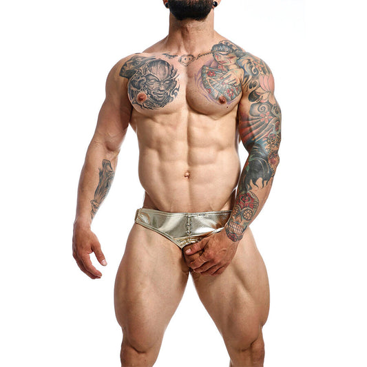 MOB DNGEON JOCKSTRAP ANEL DE Pe DOURADO TAMANHO uNICO