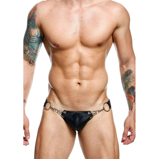 MOB DNGEON JOCKSTRAP PRETO PRESSaO TAMANHO uNICO