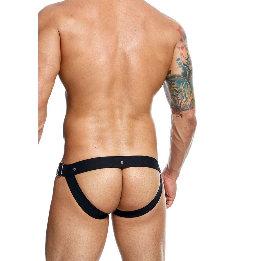 MOB DNGEON JOCKSTRAP PRETO PRESSaO TAMANHO uNICO