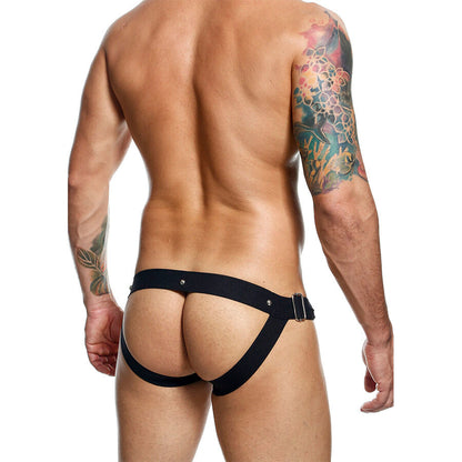 MOB DNGEON JOCKSTRAP PRETO PRESSaO TAMANHO uNICO