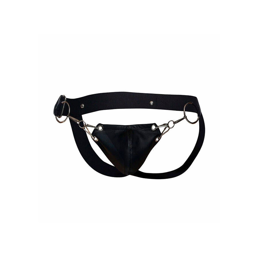 MOB DNGEON JOCKSTRAP PRETO PRESSaO TAMANHO uNICO