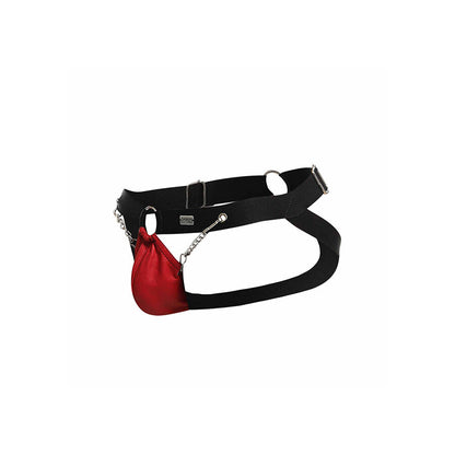 MOB DNGEON VERMELHO JOCKSTRAP COM CORRENTES TAMANHO uNICO