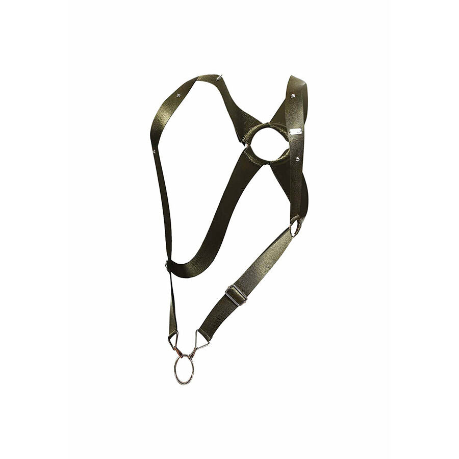 MOB DNGEON CROSS BACK HARNESS VERDE TAMANHO uNICO