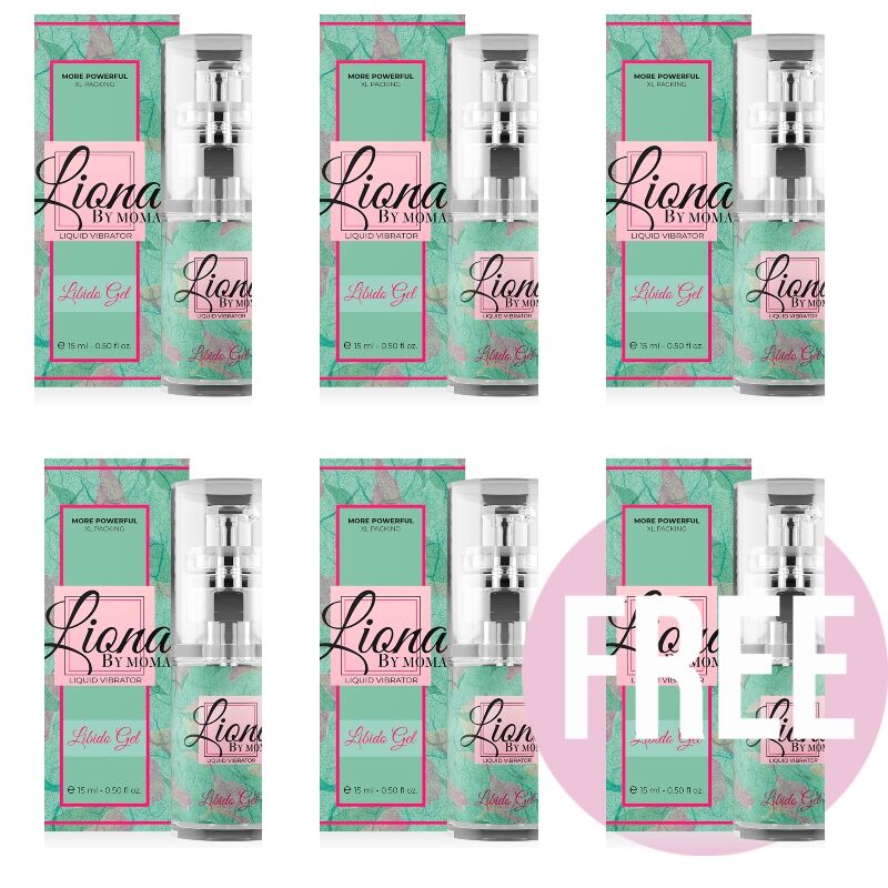 LIONA BY MOMA LIQUID VIBRADOR LIBIDO GEL 15 ML 51 GRaTIS