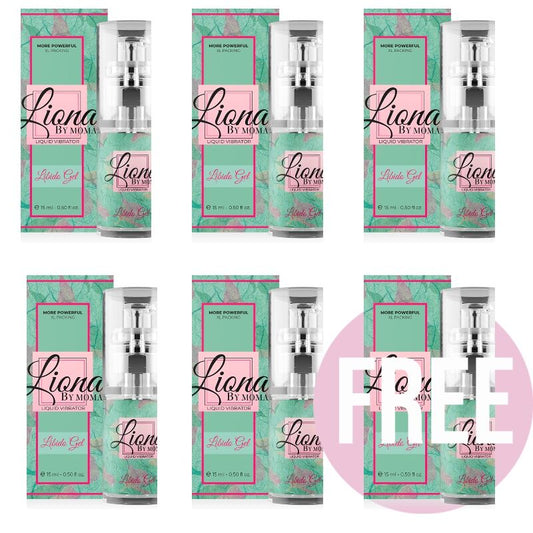 LIONA BY MOMA LIQUID VIBRADOR LIBIDO GEL 15 ML 51 GRaTIS