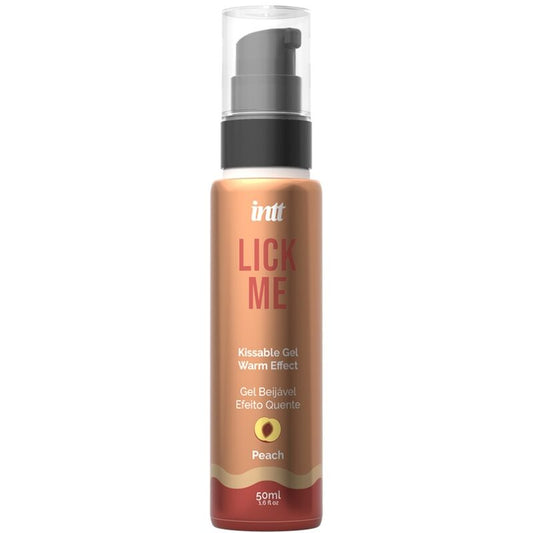 INTT LICK ME PEACH GEL COMESTiVEL EFEITO CALOR